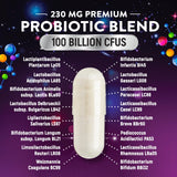 Nature's Probiotic prebióticos y probióticos para mujeres