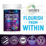 Nature's Probiotic fórmula vegana estable sin refrigeración