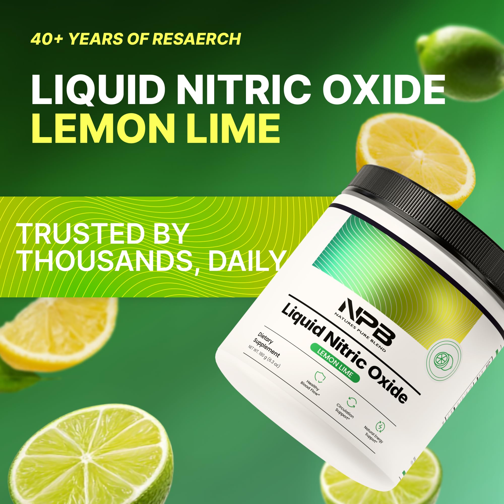 Nature's Pure Blend energía sostenida: energía constante sin cafeína.