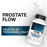 Nature's Pure Blend Prostate Flow: cúrcuma y té verde para vitalidad.