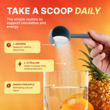 Nature's Pure Blend sabor mango piña en polvo para mezclar