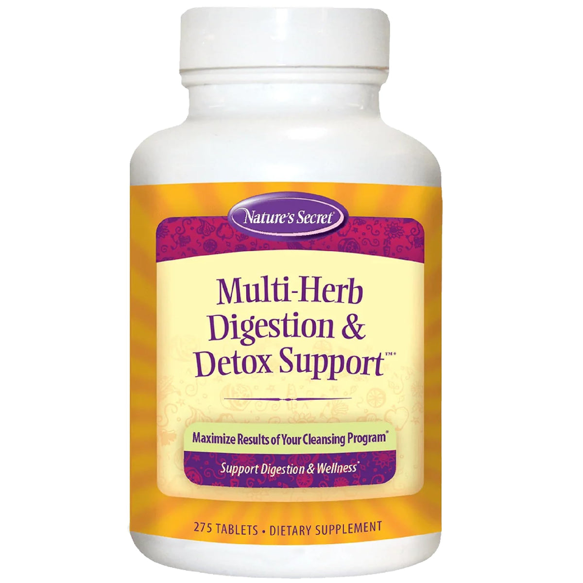 Nature's Secret Digestivo: frasco vertido para apoyo digestivo natural