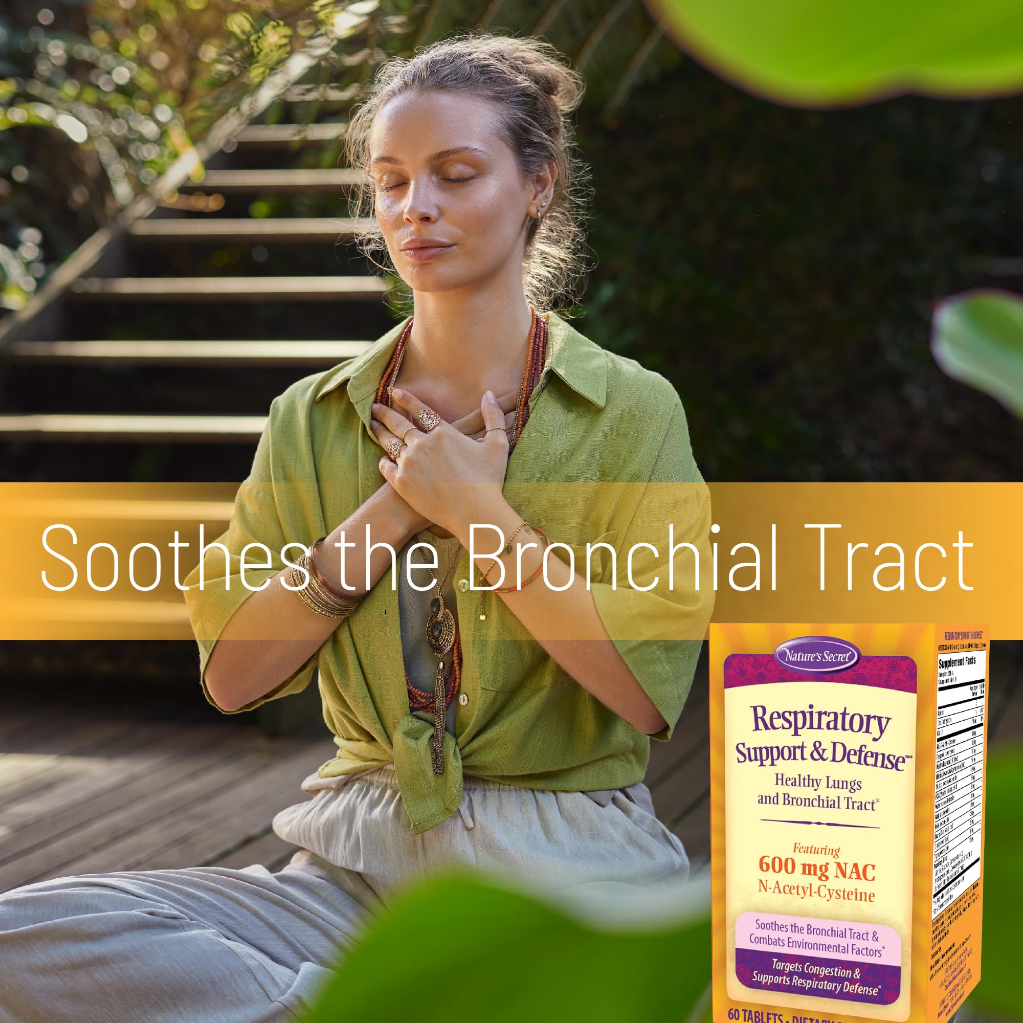 Nature's Secret Mezcla de 14 hierbas: aroma y sabor herbal en cada tableta