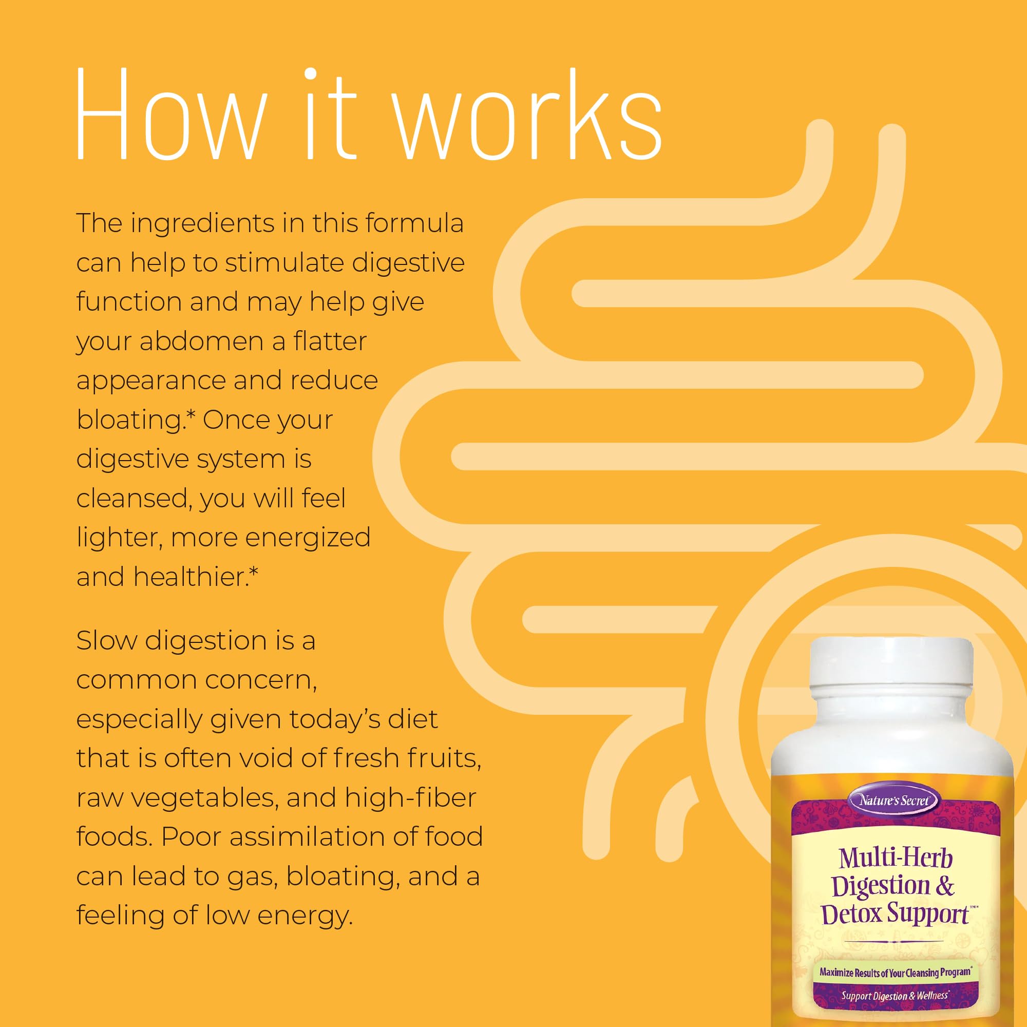 Nature's Secret Mezcla Herbal: polvos para bienestar general