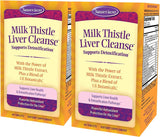 Nature's Secret Milk Thistle Liver Cleanse, botella visible, apoya la función hepática diaria