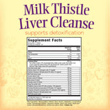 Nature's Secret Milk Thistle Liver Cleanse, cápsulas brillantes para apoyar la limpieza natural del hígado