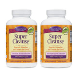 Nature's Secret Super Cleanse botella frontal, posible apoyo digestivo diario