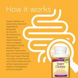 Nature's Secret Super Cleanse: cápsulas fáciles de tragar para apoyo digestivo diario