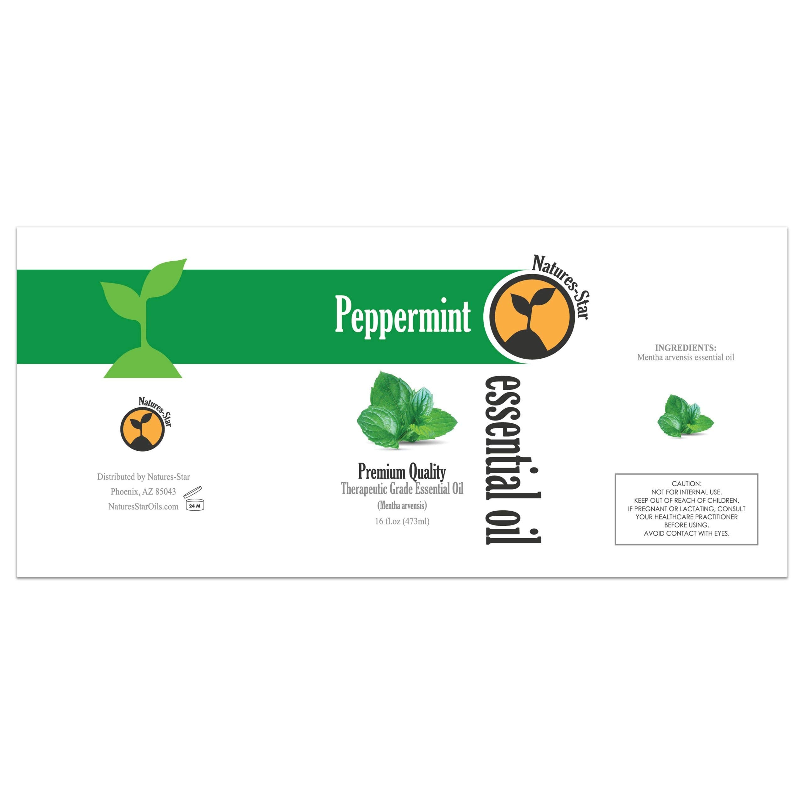 Natures-Star Menta: botella con tapa dispensadora para aplicación precisa.