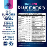 Nature's Strength píldoras memoria cognitiva mejoran la retención