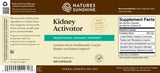Nature's Sunshine Activador Rinon cápsulas, caja y empaque destacan ingredientes naturales para apoyo general.