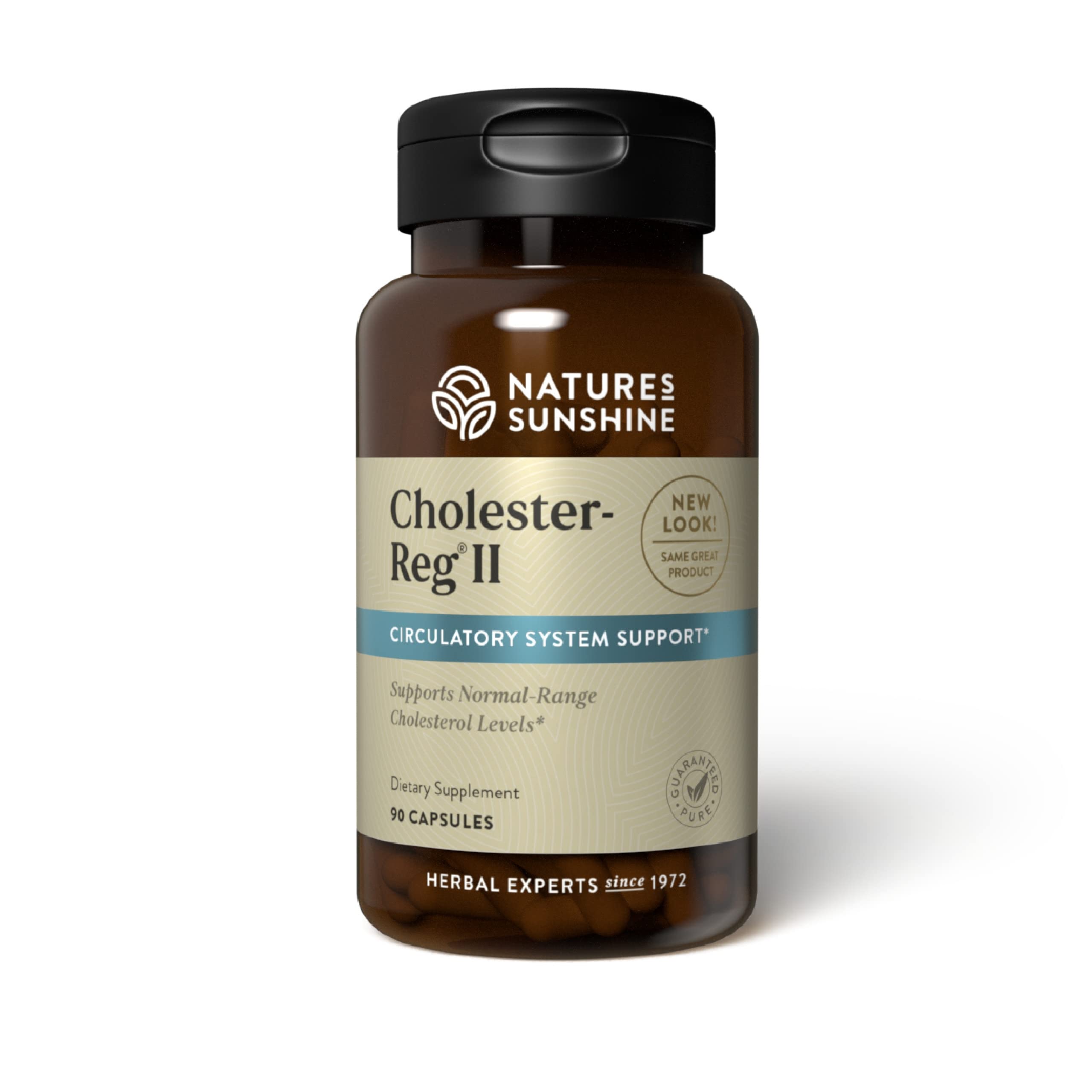 Nature's Sunshine Cholester-Reg II, bote de cápsulas, apoyo para la circulación