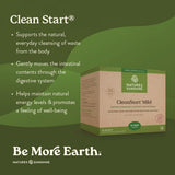 Nature's Sunshine CleanStart Mild, empaque de 56 sobres, facilita una limpieza corporal natural.