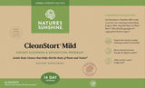 Nature's Sunshine CleanStart Mild, aporta energía natural durante la jornada gracias a su fórmula suave.