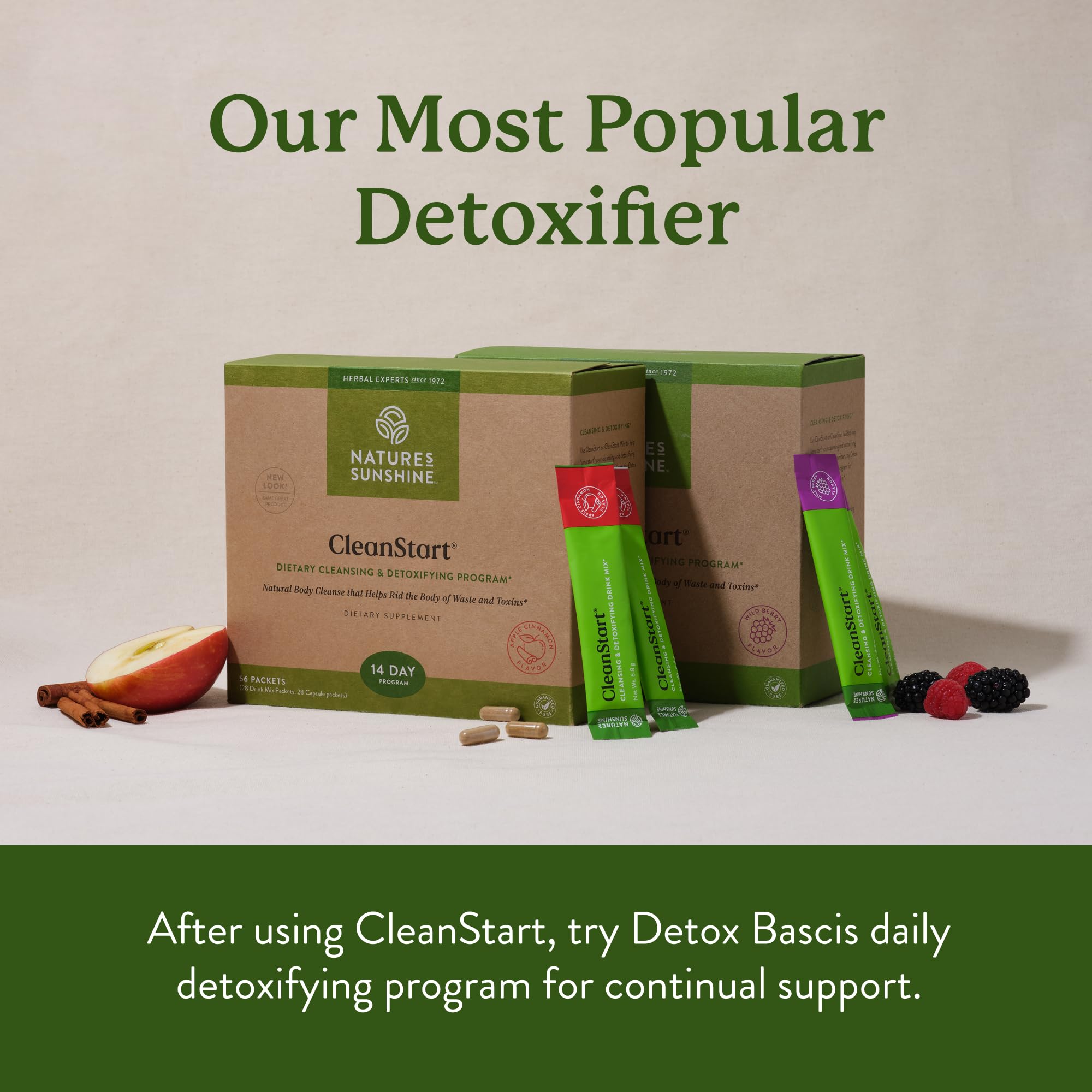 Nature's Sunshine CleanStart Mild, ayuda a la limpieza de desechos con regularidad.