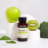 Nature's Sunshine Clorofila capsulas envase: presentacion compacta para casa.