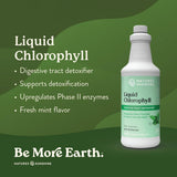 Nature's Sunshine clorofila – etiqueta detallada y fórmula herbal de calidad.