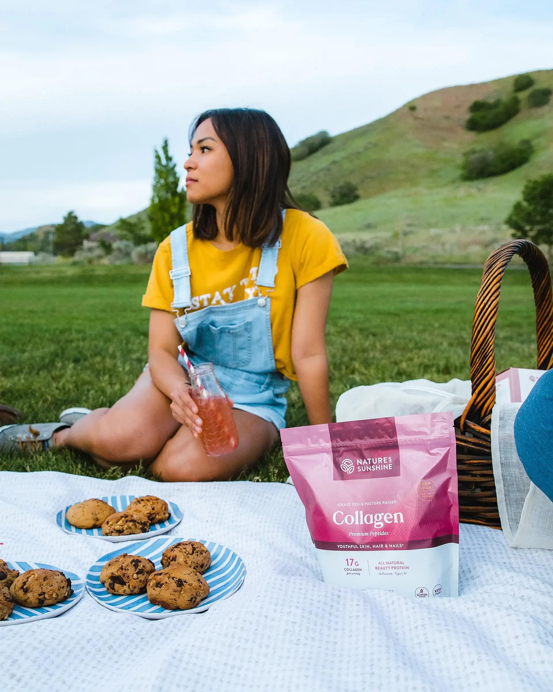 Nature's Sunshine colágeno sin gluten ni lactosa, apto para dietas cetogénicas y paleolíticas