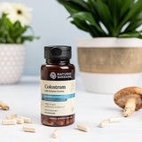 Nature's Sunshine Colostrum: protección intestinal gracias a factores inmunes en cápsulas.