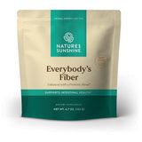 Nature's Sunshine Everybody's Fiber: vertido de la botella para apoyo digestivo y regularidad
