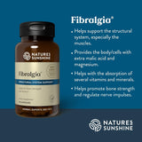Nature's Sunshine Fibralgia, cápsulas fáciles de tomar, ideal para tu rutina diaria.
