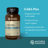 Nature's Sunshine GABA Plus: etiqueta trasera inspira confianza y calidad
