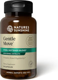 Nature's Sunshine Gentle Move: botella visible para apoyo digestivo suave durante el día