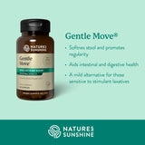 Nature's Sunshine Gentle Move: cápsulas fáciles de tomar para regularidad diaria