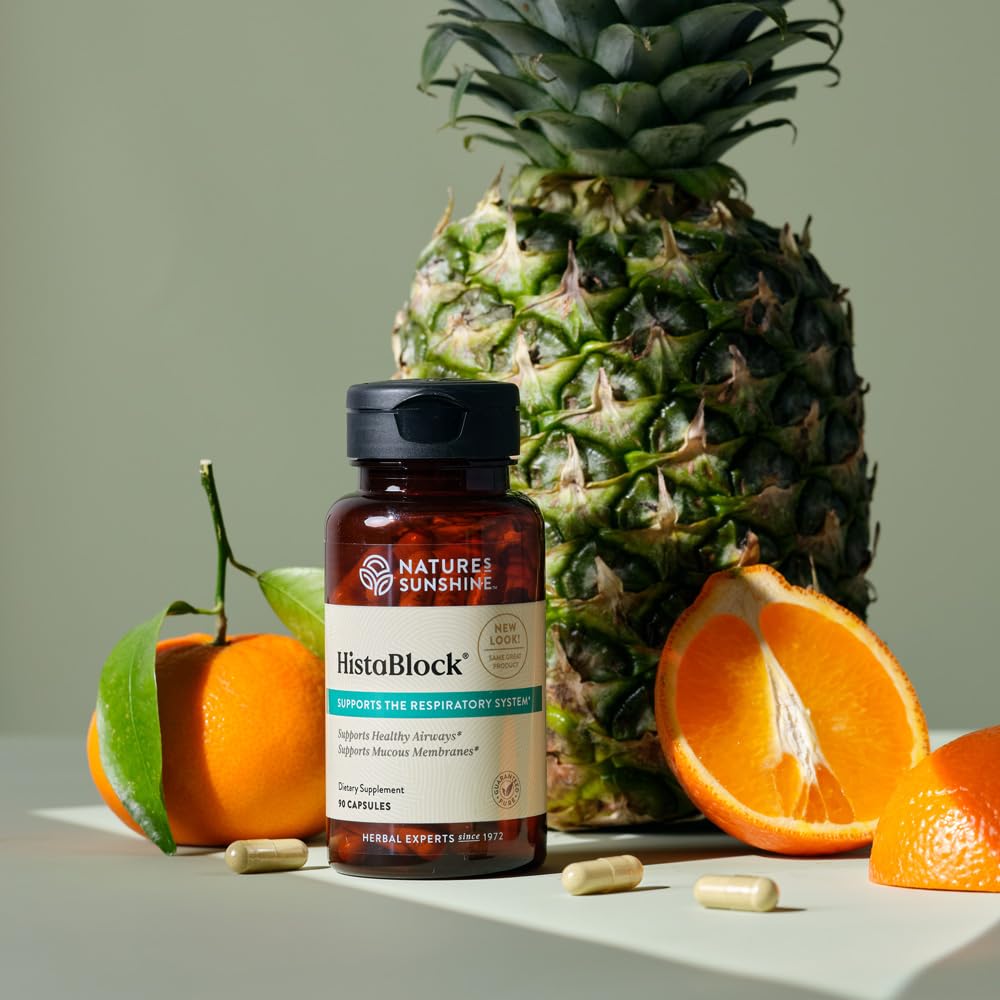 Nature's Sunshine HistaBlock caja de empaque, presentación natural
