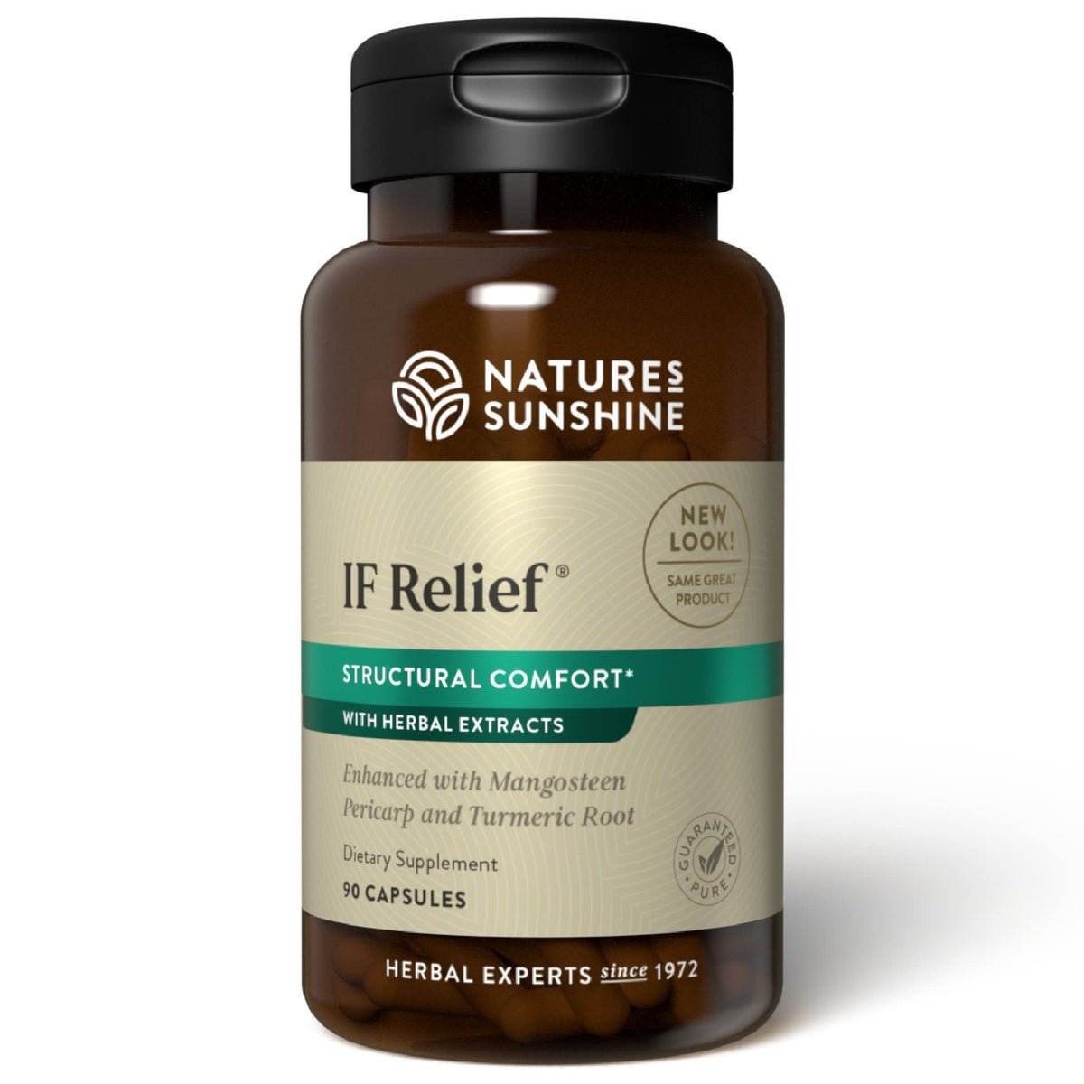Nature's Sunshine IF Relief: cápsulas para apoyo pos ejercicio.