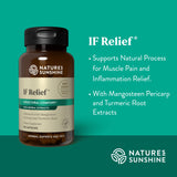 Cúrcuma raíz en IF Relief, ingrediente antioxidante destacable.