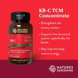 KB-C Nature's Sunshine, interior de caja, packaging limpio y fácil de almacenar.