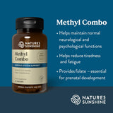 Nature's Sunshine Methyl Combo: envase cómodo para dosis diarias.