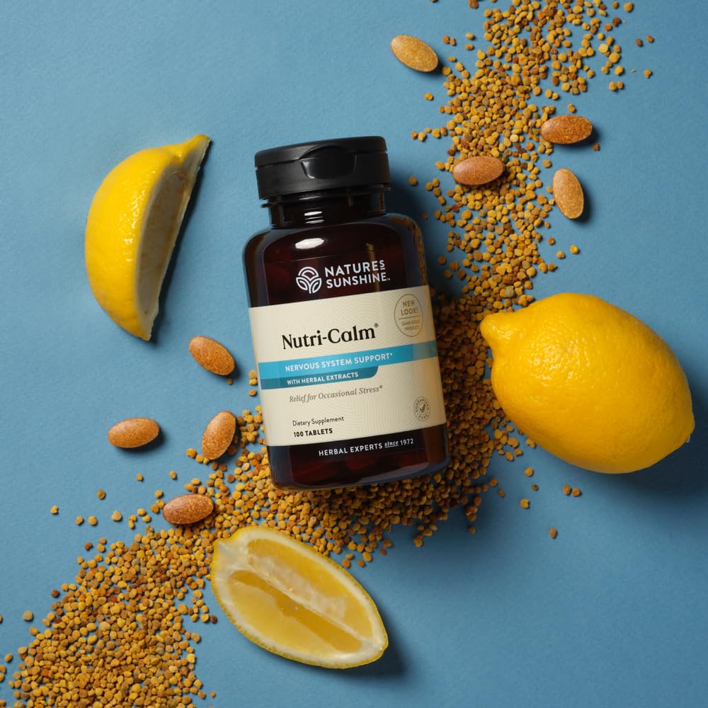 Nature's Sunshine Nutri-Calm: uso diario para apoyo nervioso durante el día