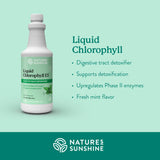 Nature's Sunshine clorofila líquida, piel más radiante gracias a antioxidantes.