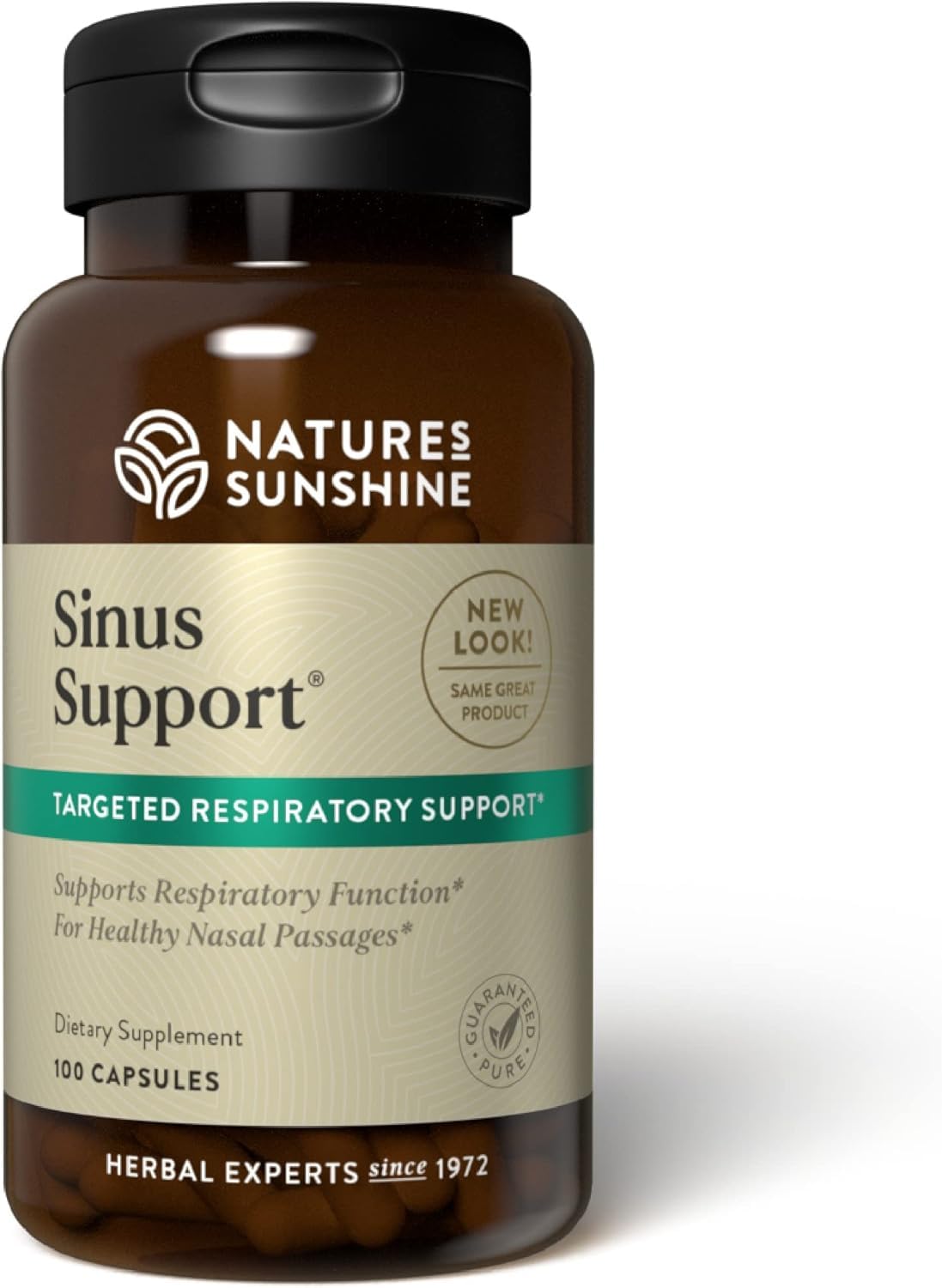 Nature's Sunshine Sinus Support EF, botella: apoyo nasal natural para uso diario
