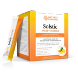Solstic Energy de Nature's Sunshine en sobres para energía constante durante entrenamientos.