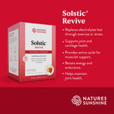 Solstic Revive calcio, ayuda a mantener la salud ósea durante la vida activa