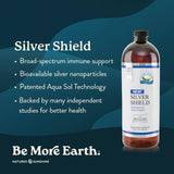 Nature's Sunshine Silver Shield con tecnología Aqua Sol, partículas nano en agua pura