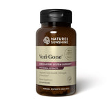Vari-Gone de Nature's Sunshine: caja de presentación para soporte de circulación en piernas.