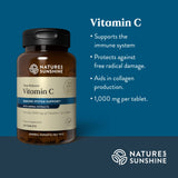 Tabletas de Vitamina C Nature's Sunshine para uso diario y apoyo general.