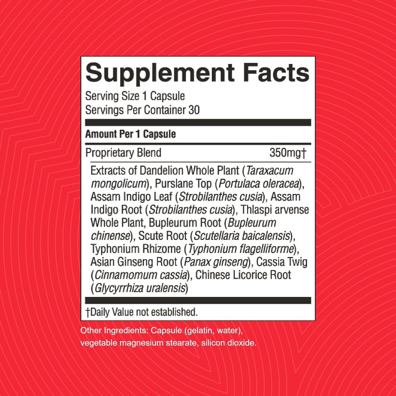 Producto fabricado en EE. UU. Nature's Sunshine VS-C TCM Concentrate, controles de calidad.