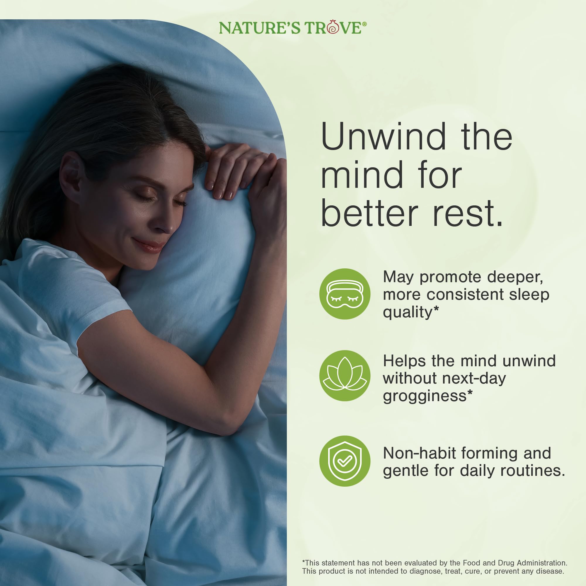 Nature's Trove L-Teanina, certificado Kosher, seguridad de ingredientes
