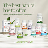 Nature's Trove L-Theanine 200mg value-size 365 capsules for savings.