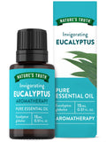 Nature's Truth aceite esencial de eucalipto: botella de 15 ml para difusor y aromaterapia