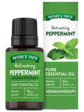 Nature's Truth aceite de menta esencial en botella de 15 ml para aromaterapia