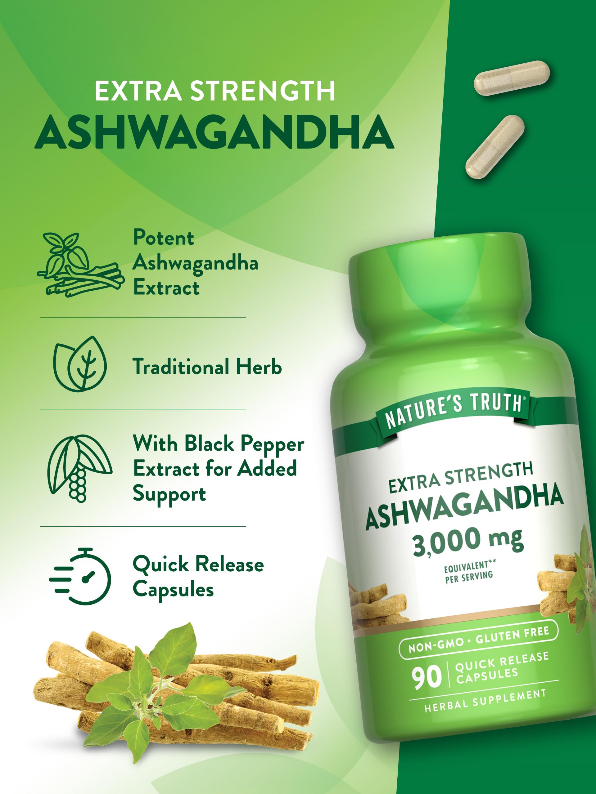 Dosificador de cápsulas de Ashwagandha para porciones consistentes