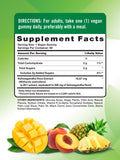 Nature's Truth Ashwagandha Gummies, etiqueta clara: calidad y transparencia visibles