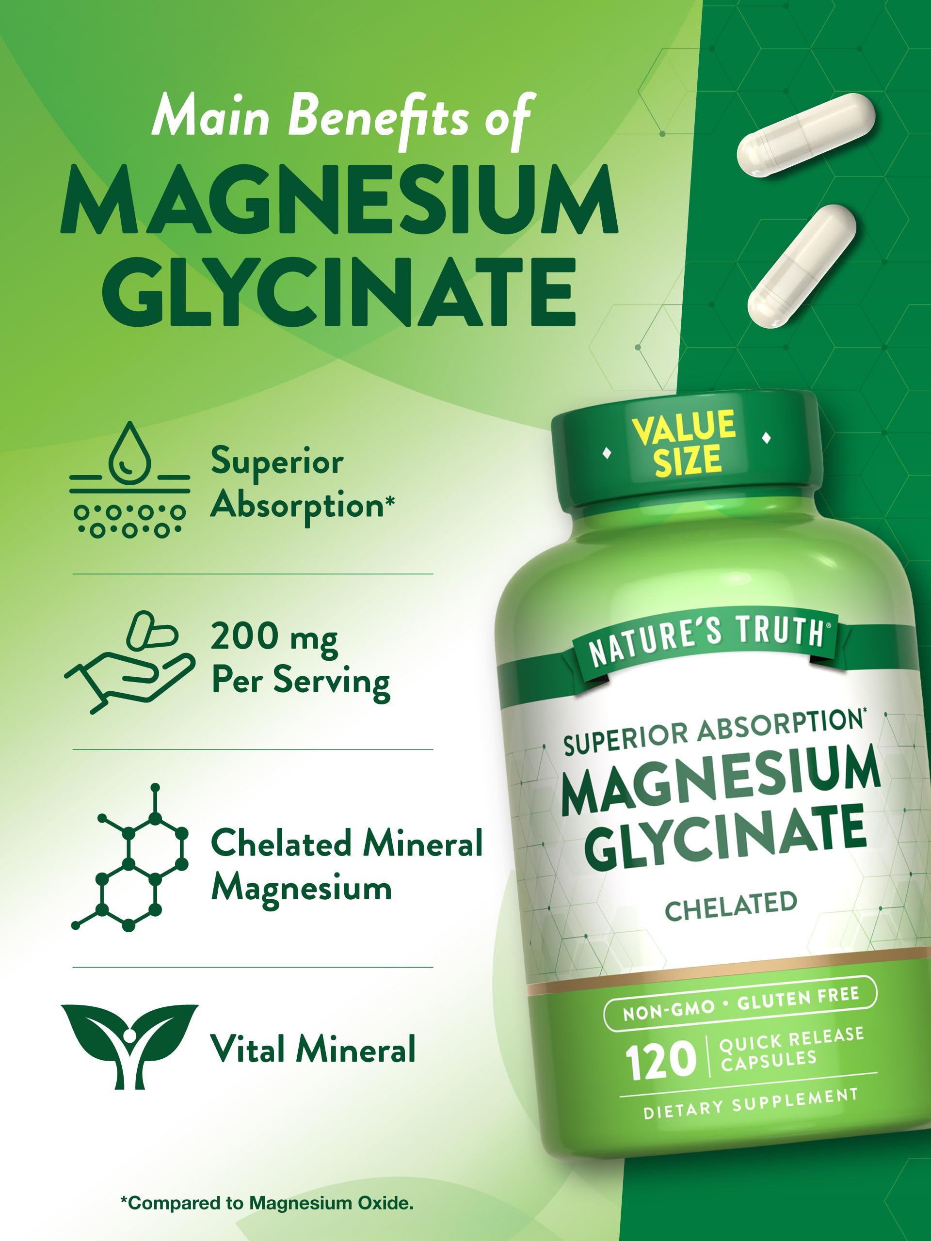 Sello sin OGM de Nature's Truth en el empaque.