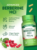 Empaque exterior de Nature's Truth Berberina HCl 500 mg para fácil almacenamiento